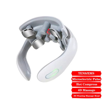 Smart Neck Massage Instrument Portable ShouldeSmart Neck Massage Instrument Portable Shoulder Neck Massage Cervical Vertebra Health Care Vibrator Heating Compress Massager Neck Massage Cervical Vertebra Health Care Vibrator Heating Compress Massage